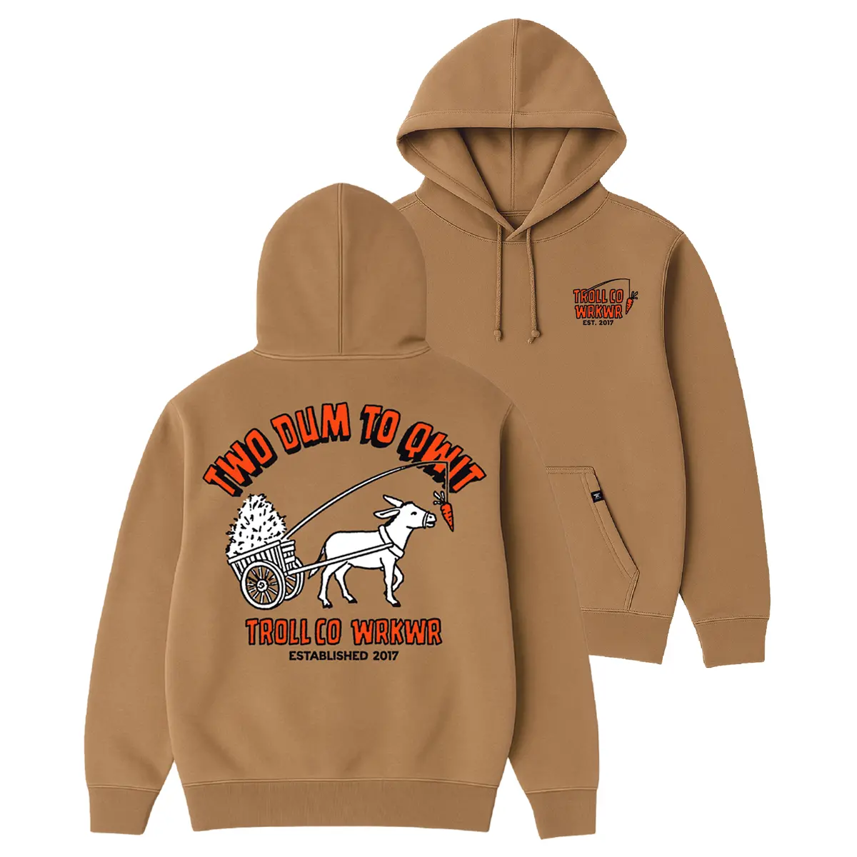 Men's Two Dum Hoodie 1
