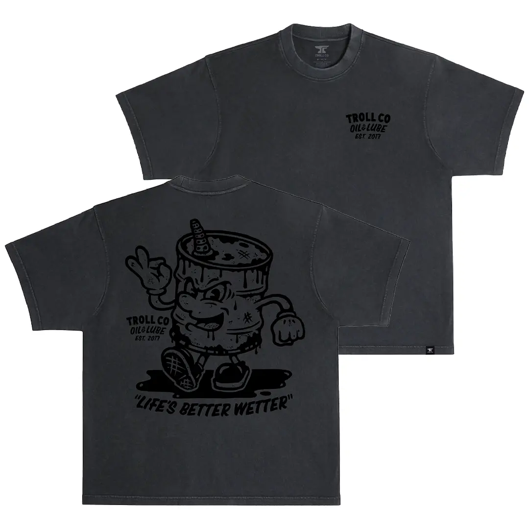 Men's Lube Dude Heavyweight Pigment Dye T-Shirt 1