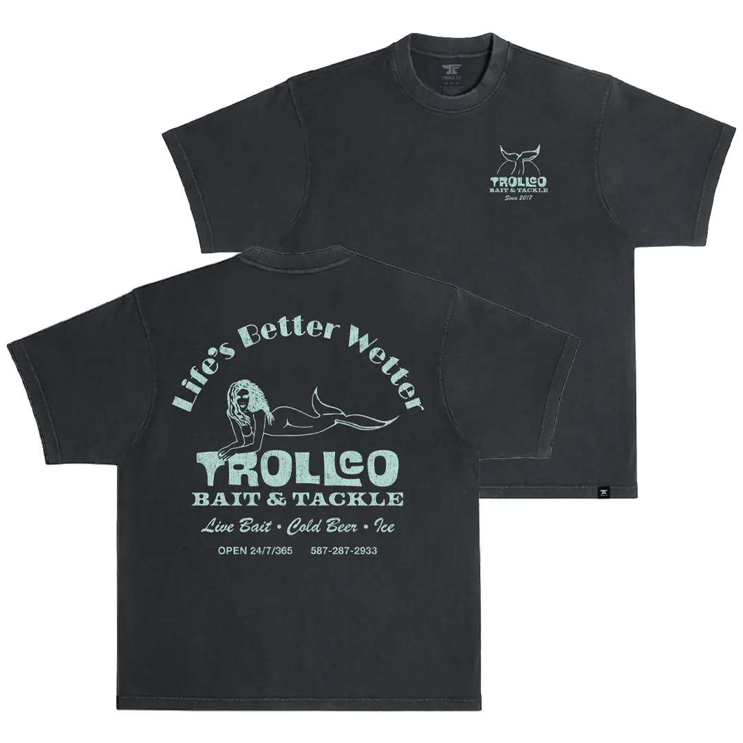Men's Bait & Tackle Heavyweight Pigment Dye T-Shirt 1
