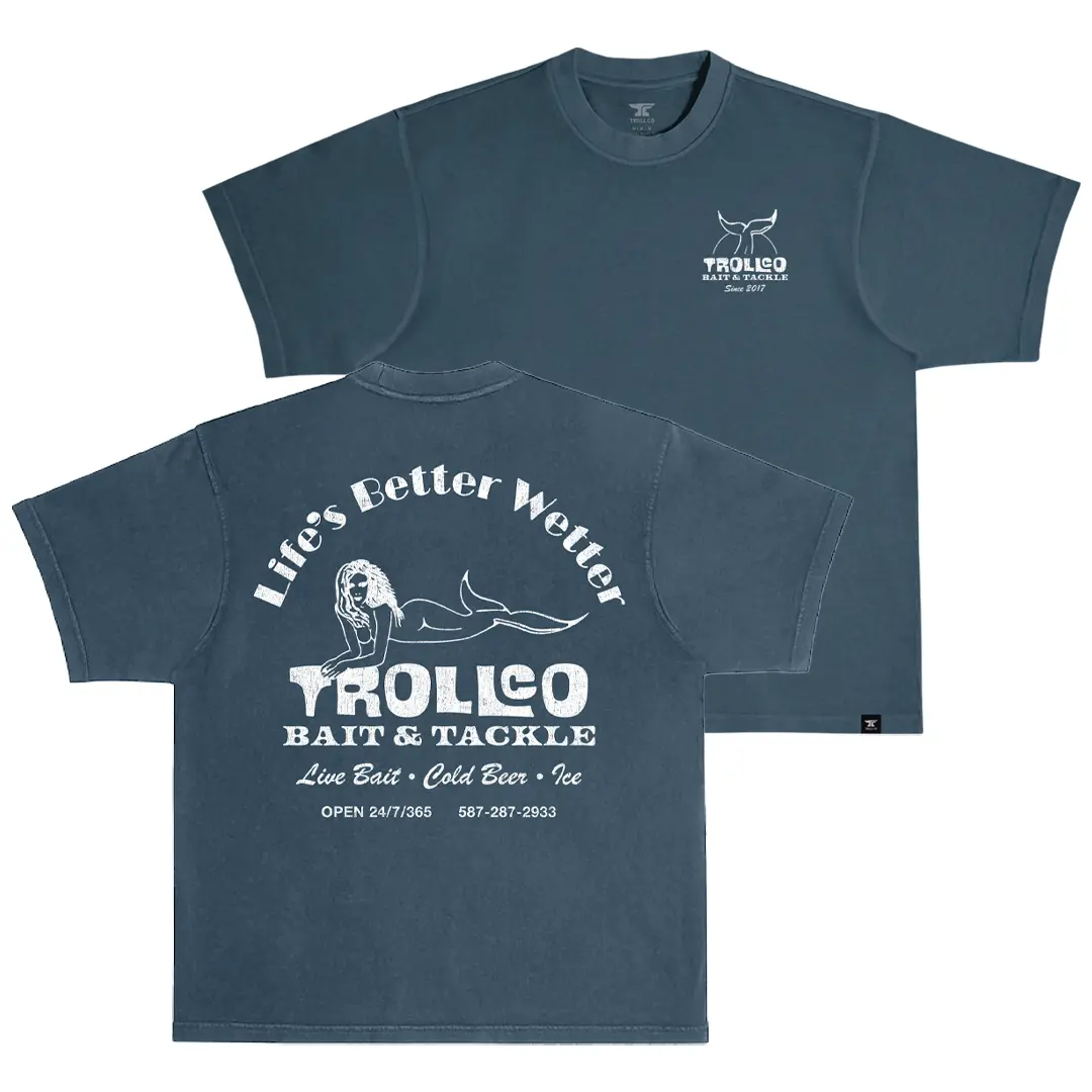 Men's Bait & Tackle Heavyweight Pigment Dye T-Shirt 1