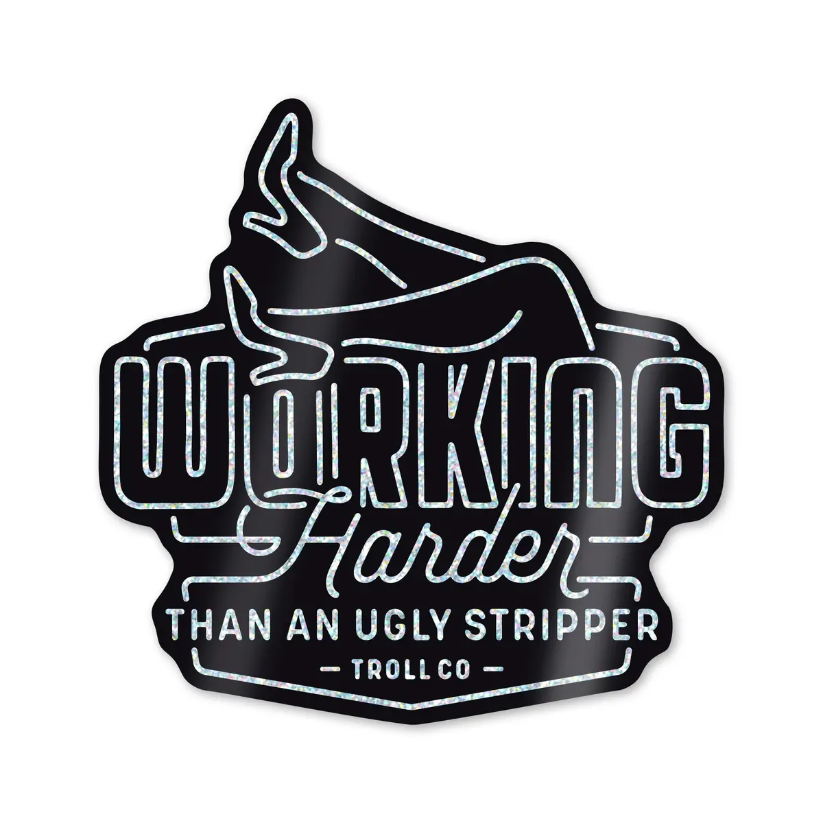 Whus Sparkle Sticker 1