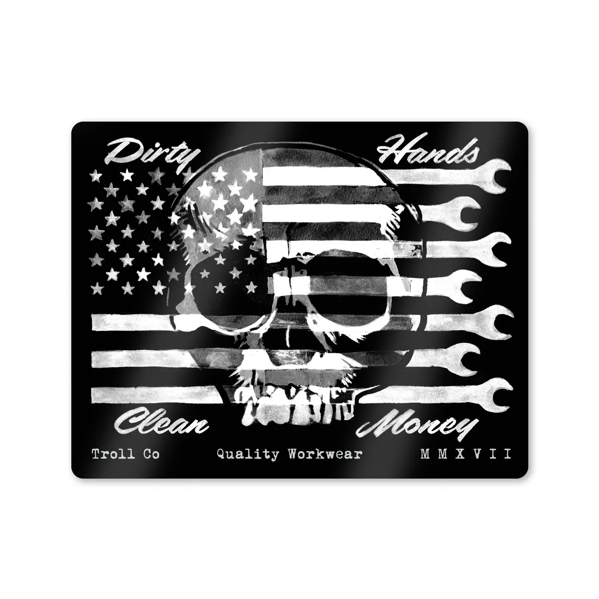 Flagship Skull Sticker 1