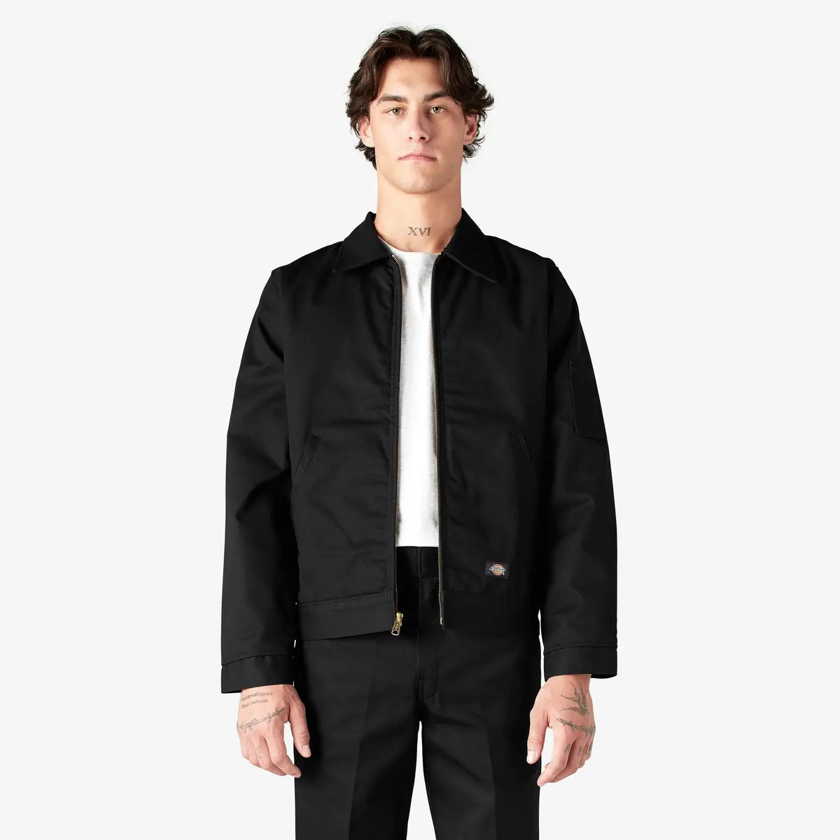 Insulated Eisenhower Jacket, Black 1