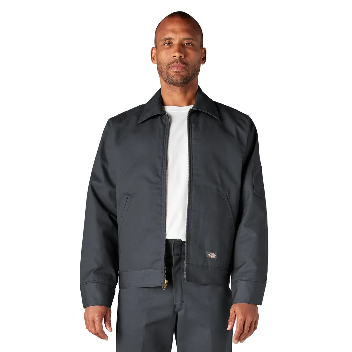 Insulated Eisenhower Jacket - Charcoal 1