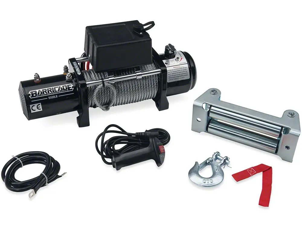 Barricade 9,500 Lb. Winch (Universal; Some Adaptation May Be Required) 2