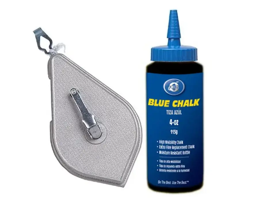 Orcon - Chalk Line Reel Kit With 4 Oz. Blue Chalk 1