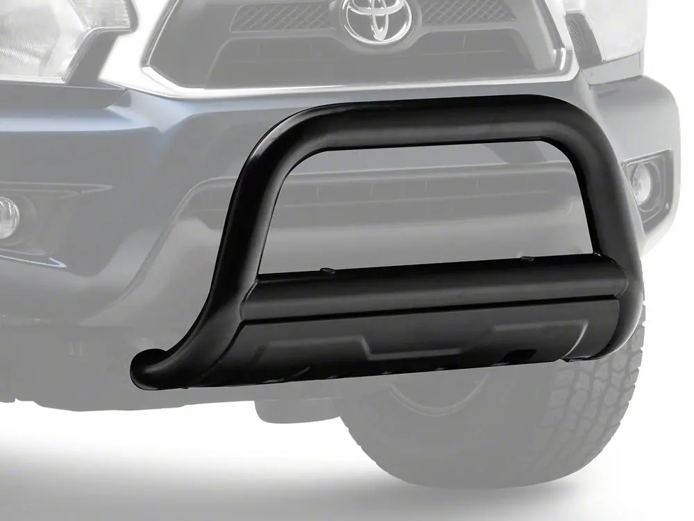 Barricade 3.5-Inch Oval Black Bull Bar with Skid Plate for 2005–2015 Toyota Tacoma
