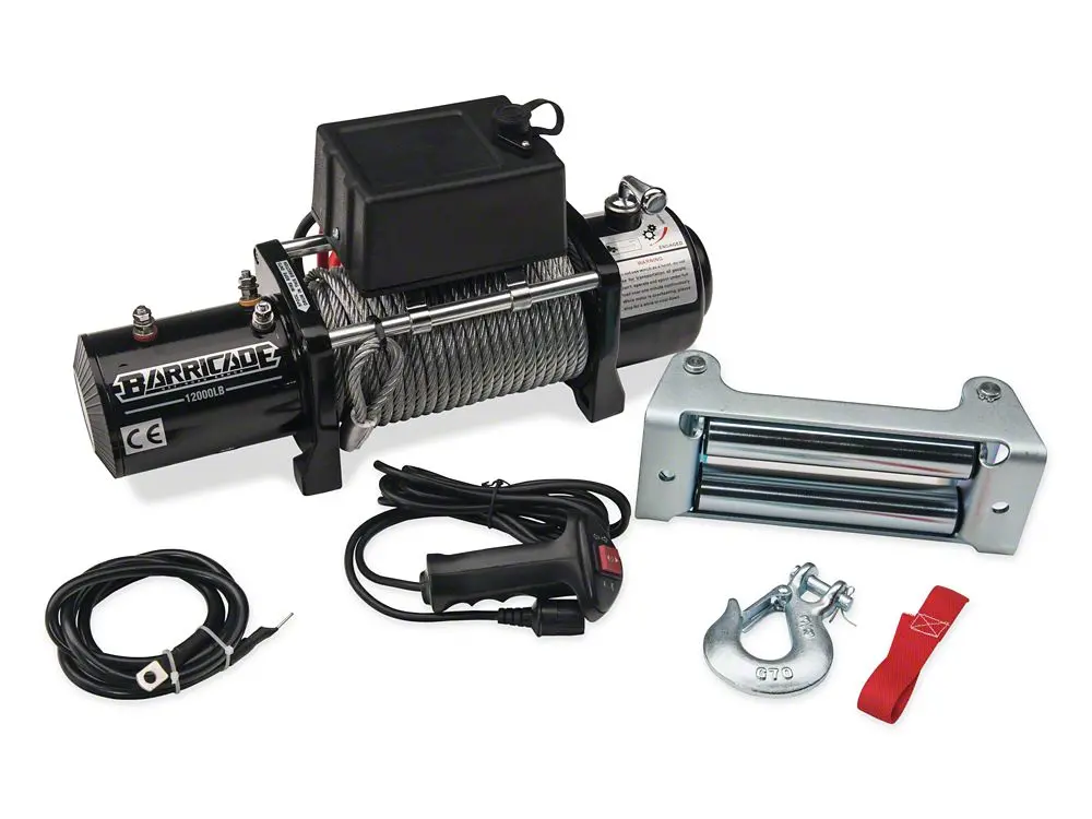Barricade 12,000 Lb. Winch (Universal; Some Adaptation May Be Required) 2