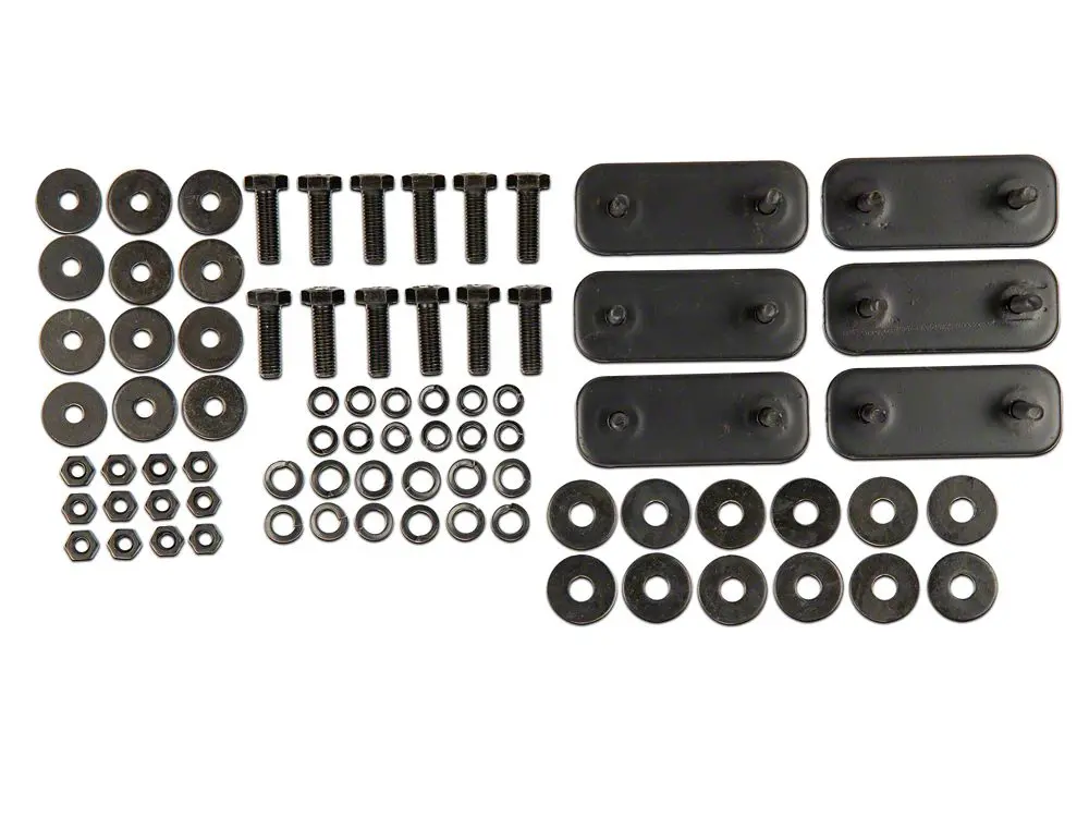 Barricade Replacement Running Board Hardware Kit For Tt1055 Only (05-23 Tacoma Double Cab) 2