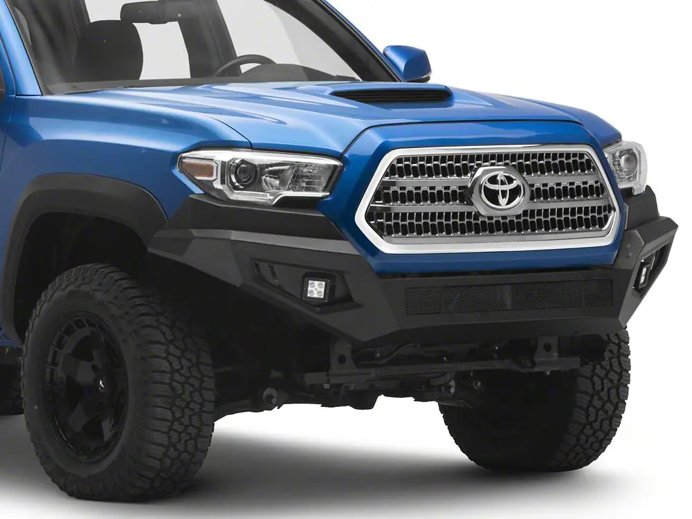 Barricade HD2 Front Bumper with Integrated LED Fog Lights – 2016–2023 Tacoma