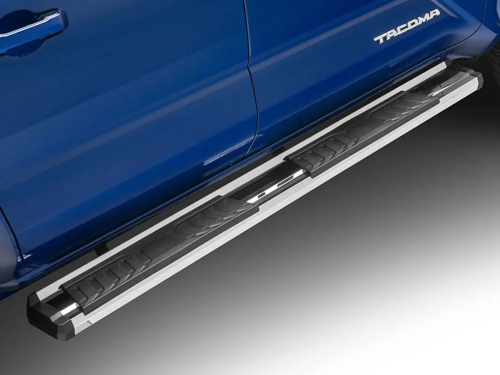 Barricade S6 Running Boards in Premium 304 Stainless Steel for 2024–2025 Tacoma Double Cab