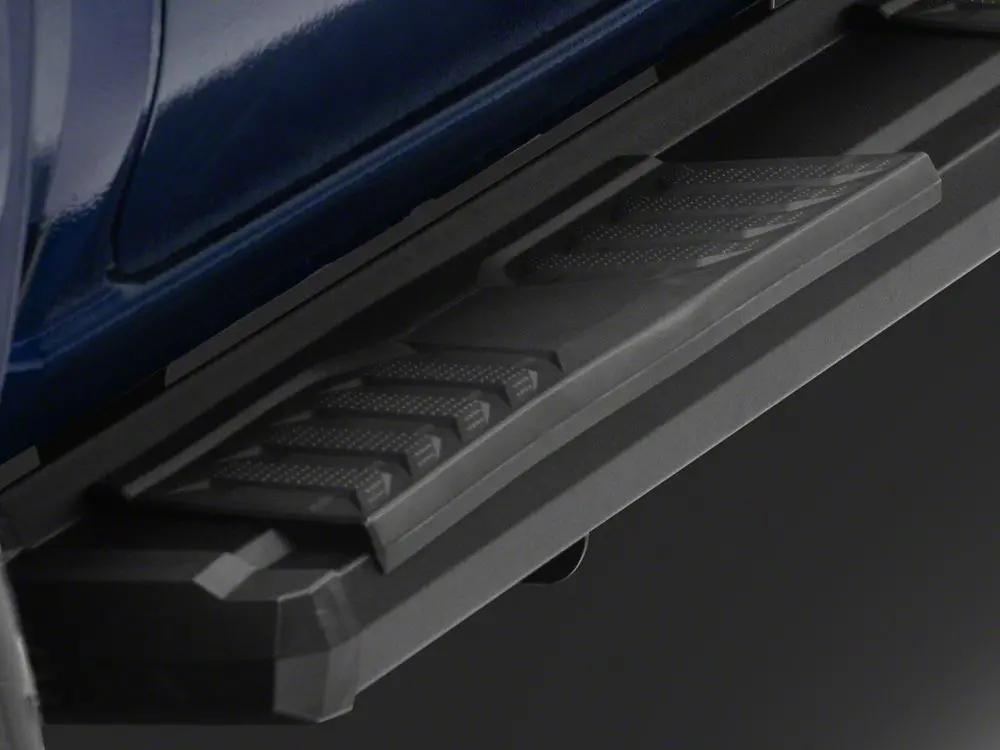 Barricade S6 Running Boards; Fine Textured Black (24-25 Tacoma Double Cab) 2