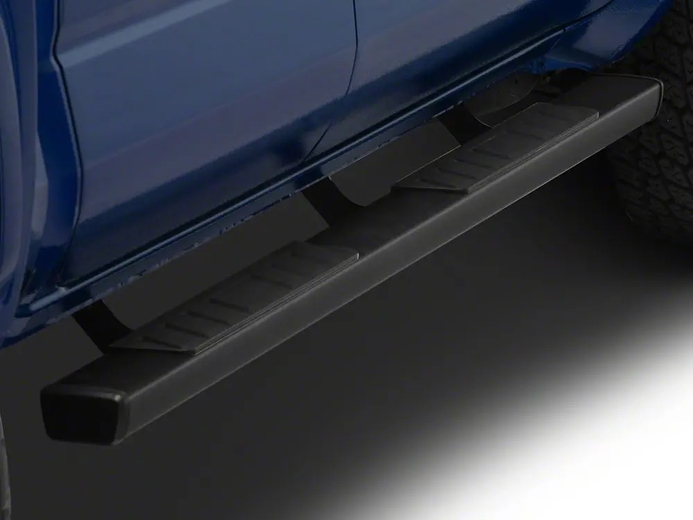 Barricade T4 Side Step Bars in Matte Black for 2024–2025 Tacoma Double Cab