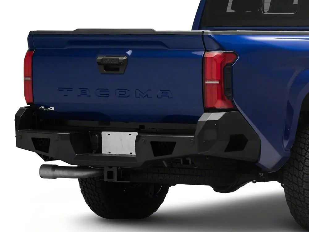 Barricade Heavy-Duty Rear Bumper – Textured Black Finish, 2024–2026 Tacoma