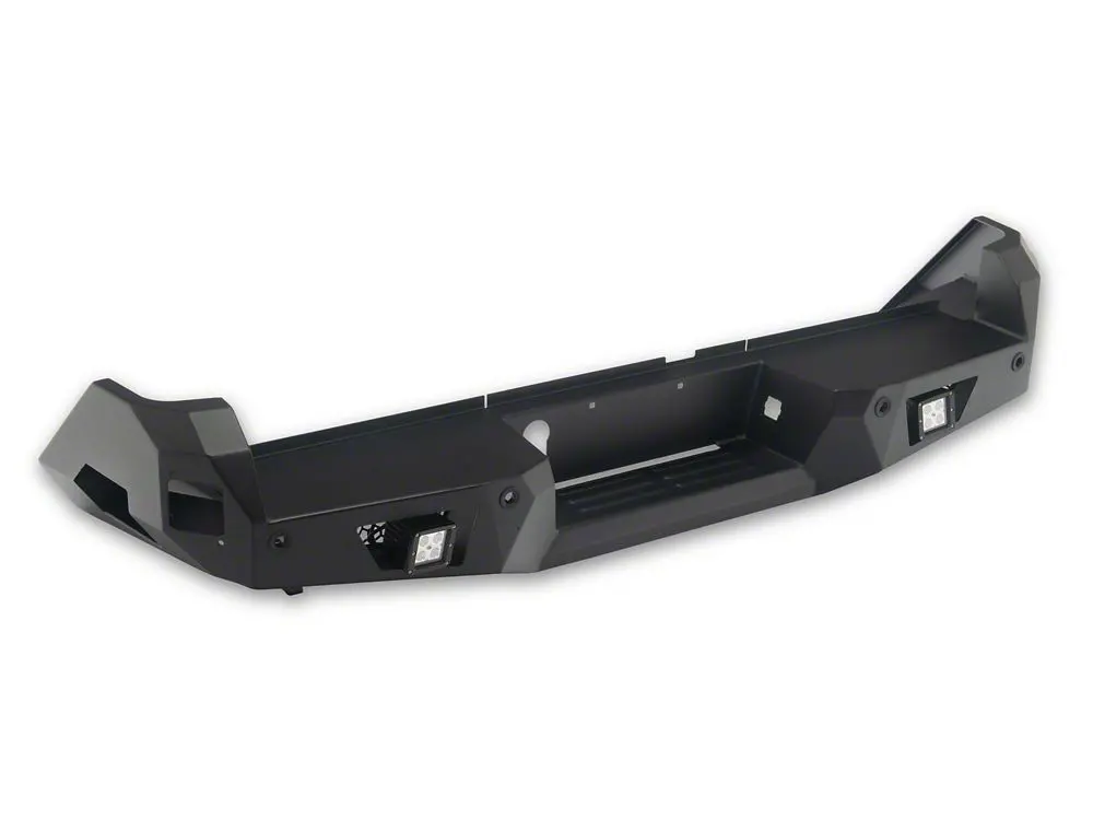 Barricade Hd Rear Bumper With Led Lights; Textured Black (24-26 Tacoma) 2