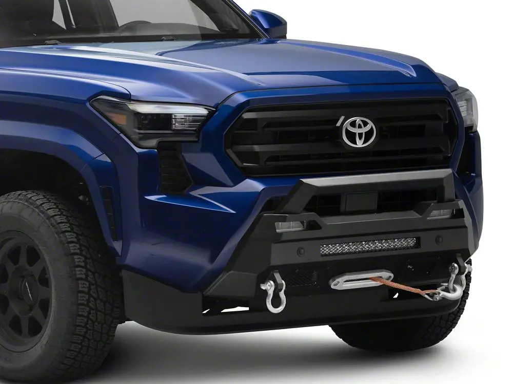Barricade Stubby HD Front Bumper with Winch Mount & 20" LED Light Bar – 2024–2026 Toyota Tacoma