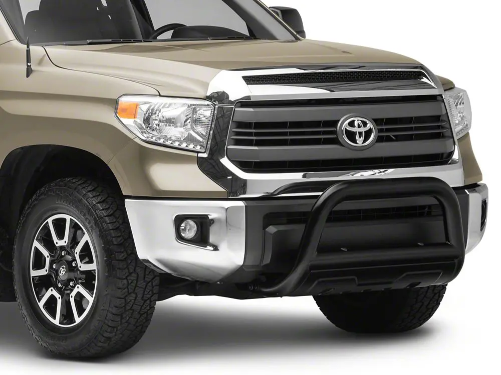 Barricade 3.5-Inch Oval Bull Bar with Skid Plate – Black Finish for 2007–2021 Tundra