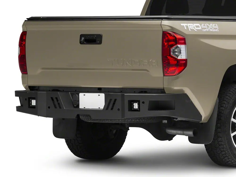 Barricade HD Rear Bumper with LED Fog Lights – For 2014–2021 Toyota Tundra