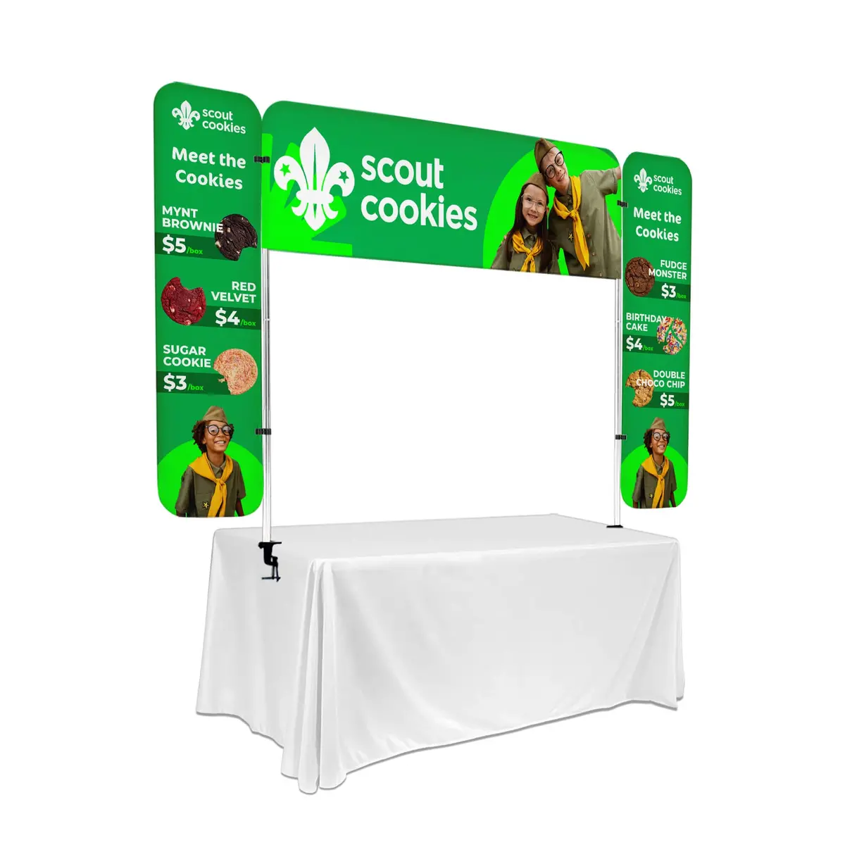 Custom Tabletop Banner Display 2
