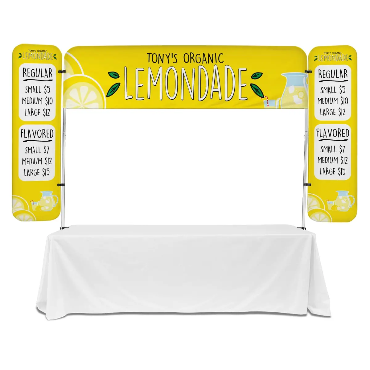 Custom Tabletop Banner Display (Attachment Only) 1