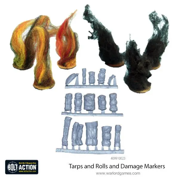 Tarps And Rolls And Damage Markers 1