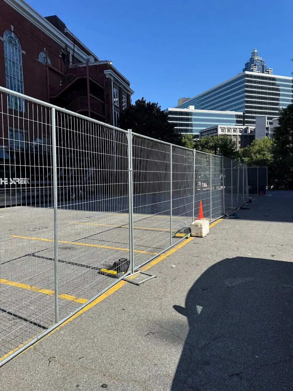 Temporary Construction Fence Tall 8'X12' Panel, Anticlimb Mesh 2