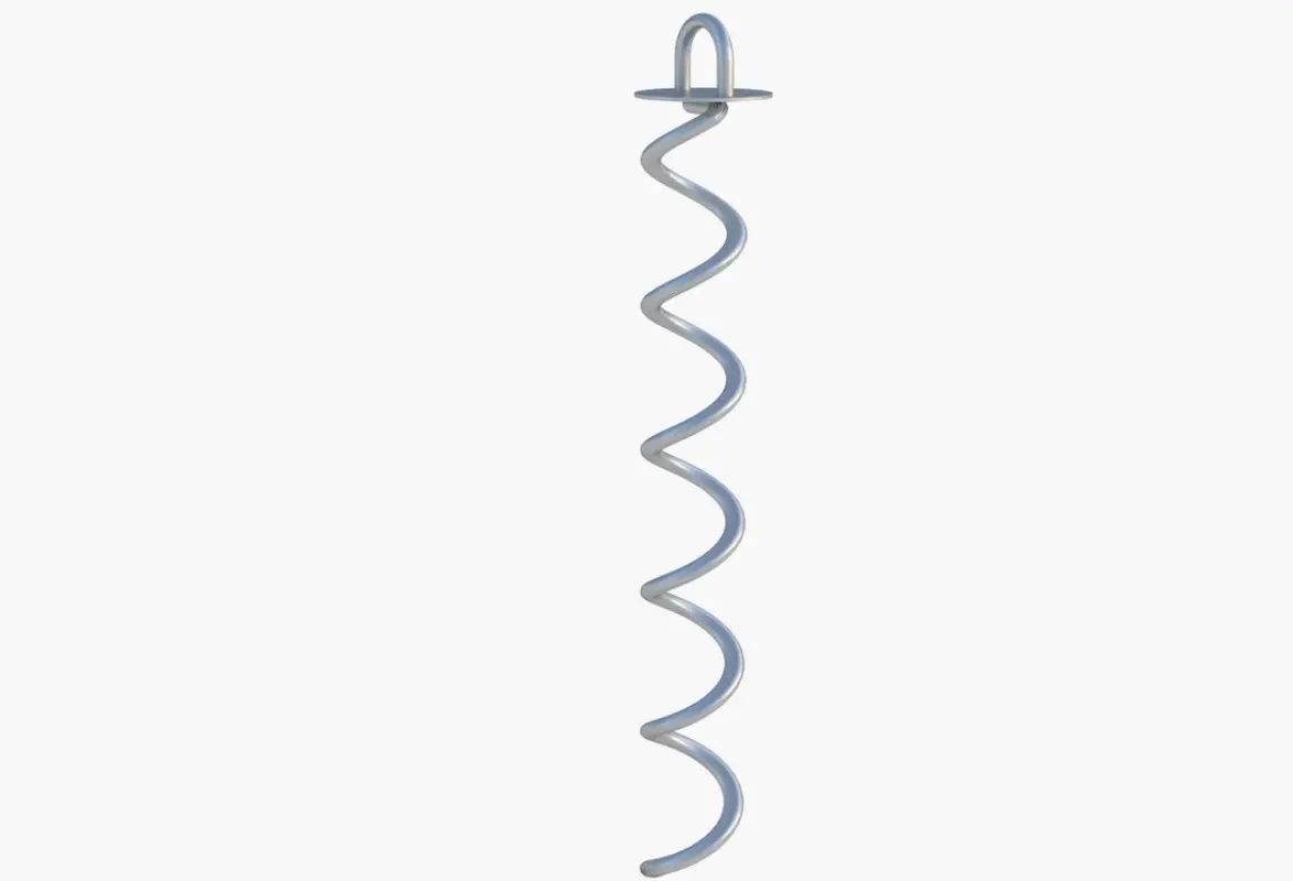 Temporary Fence Wind Brace Earth Anchor 9552250 1