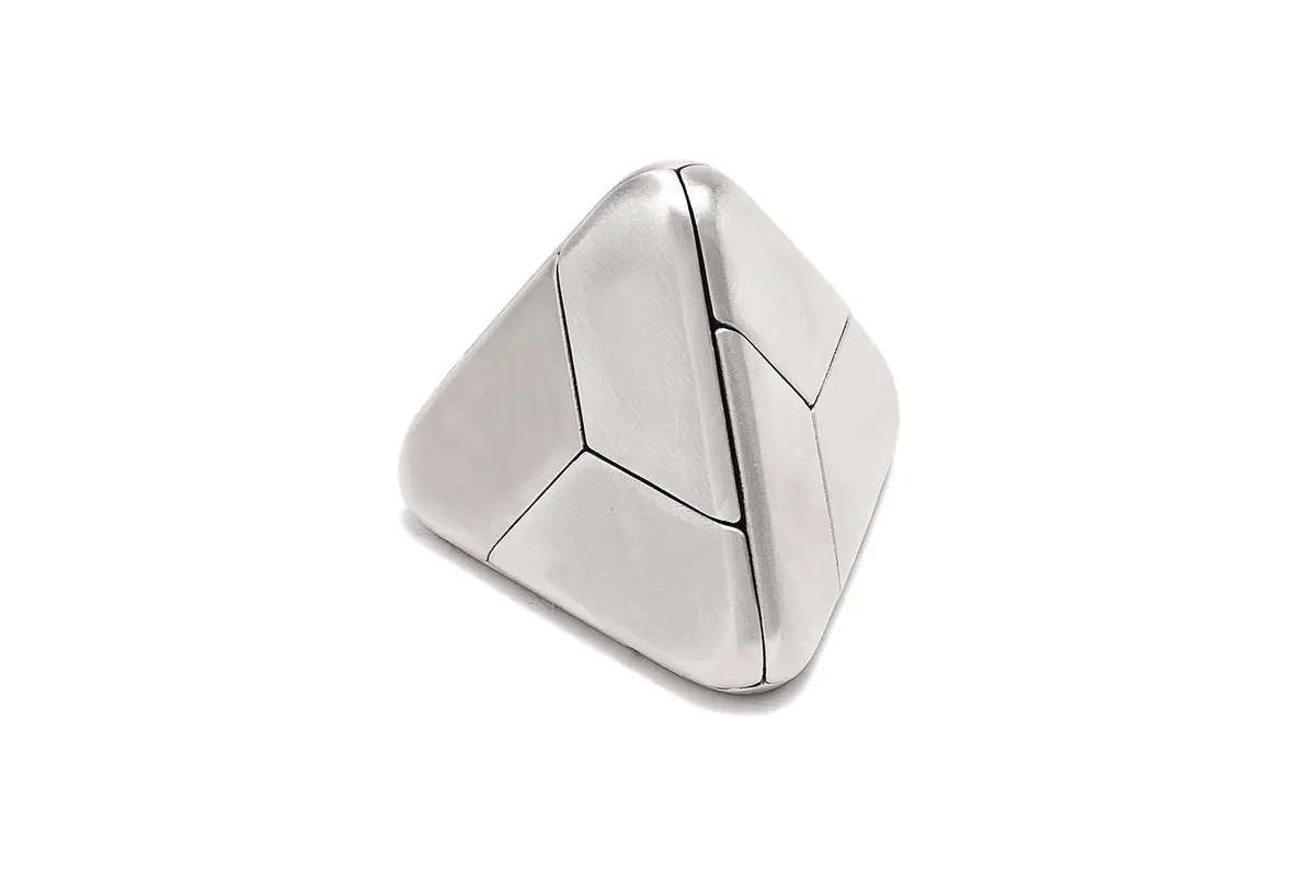 Tetra Puzzle - Metal Pyramid Puzzle 1