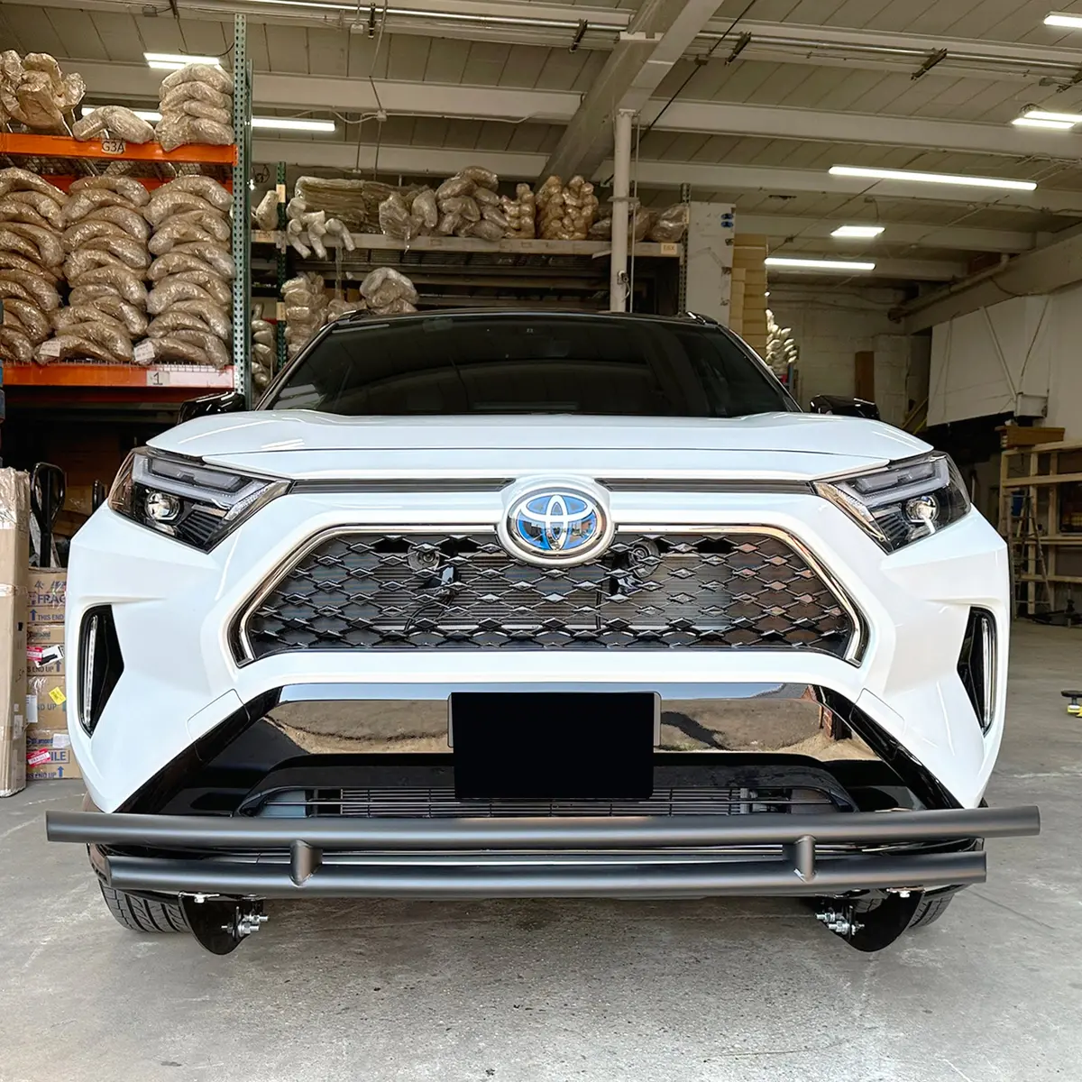 Front Double Layer (Dl15) Bumper Guard Fits Toyota Rav4 2019-2025 1