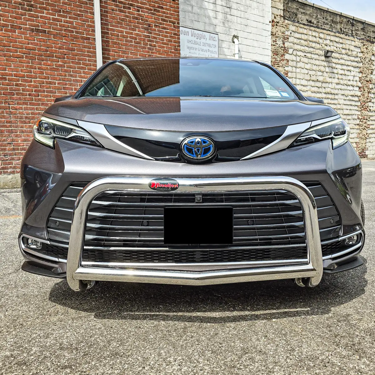 Front A-Bar / Nudge Bar (Dc9) Bumper Guard Fits Toyota Sienna Platinum 2024-2025 1