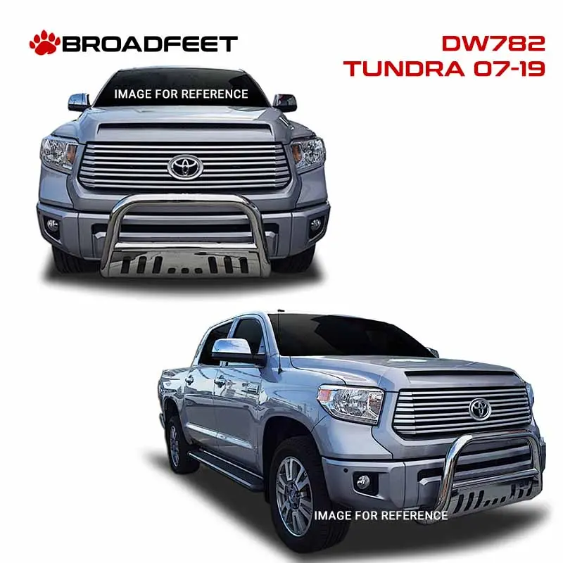 Front Bull Bar With Skid Plate (Dw782) Bumper Guard Fits Toyota Tundra 2007-2019 1