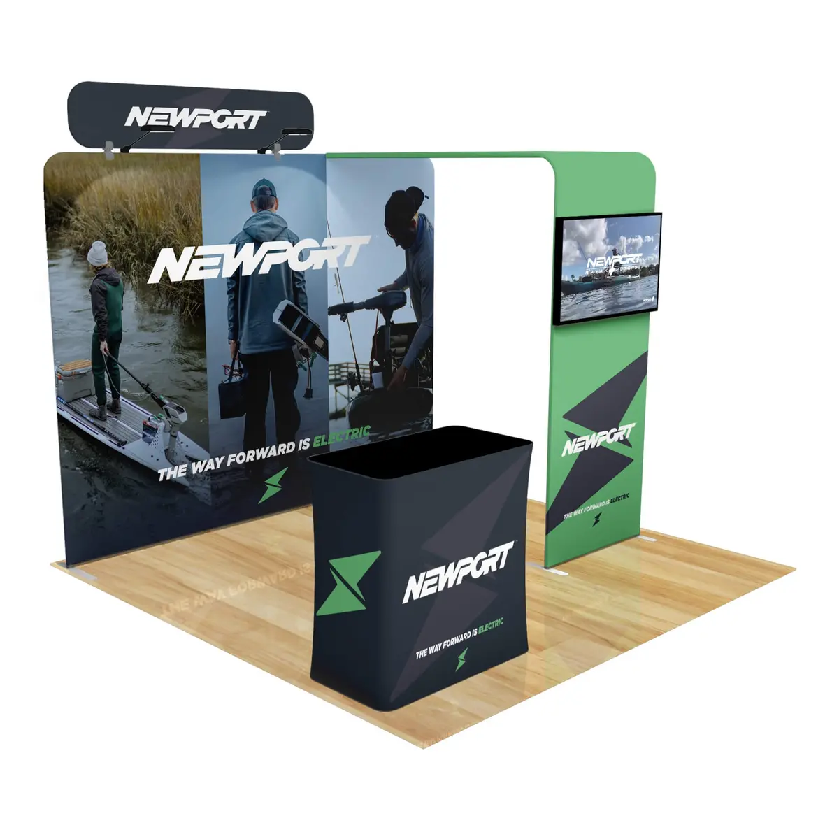 Trade Show Display With Archway 12