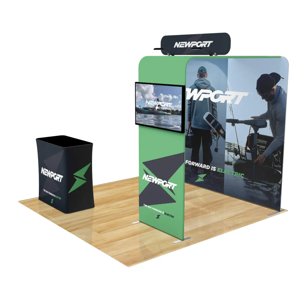 Trade Show Display With Archway 7