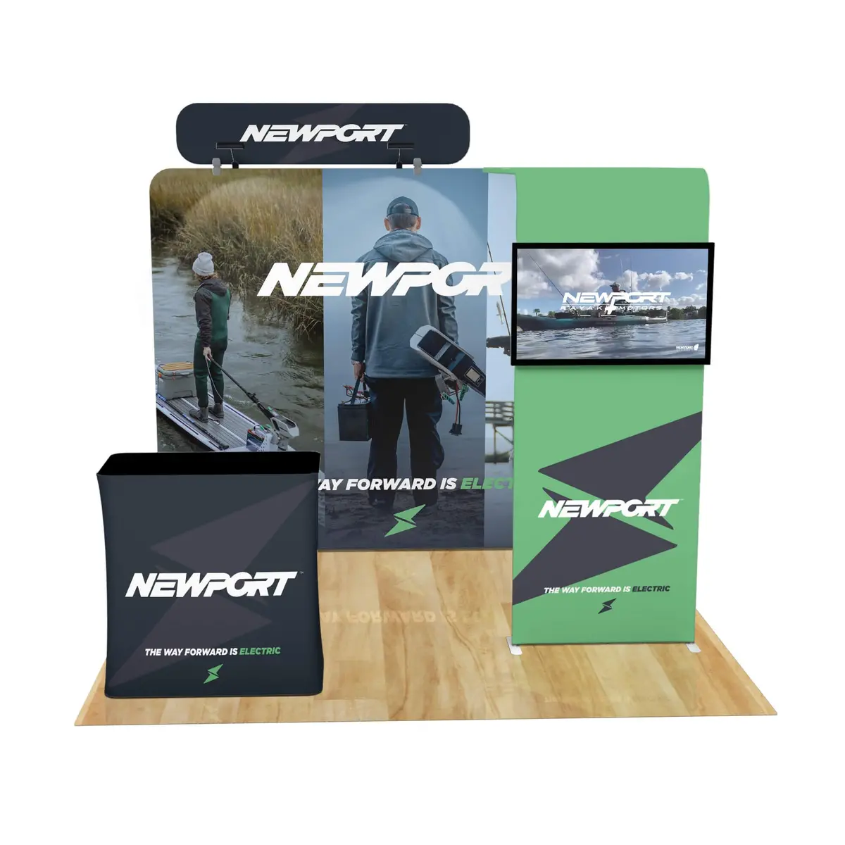 Trade Show Display With Archway 6
