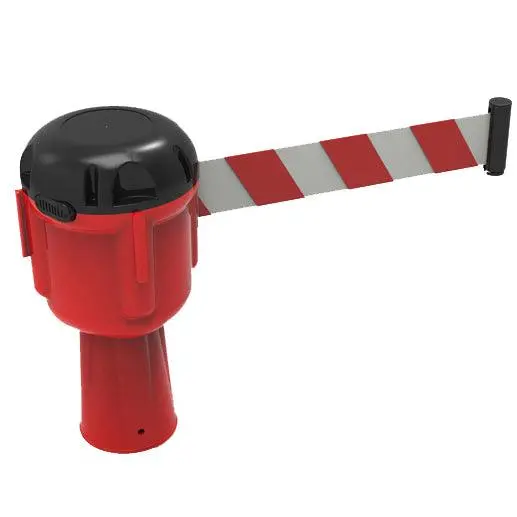 9 Meter Traffic Cone Toppers Retractable Belt Barrier 1