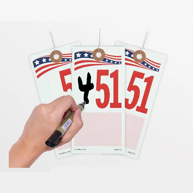 Two-Timer 2 Digit Tag (100/Pack) 1