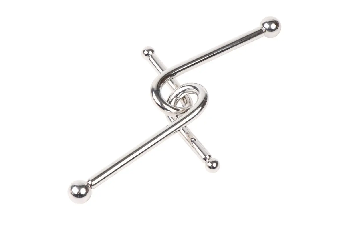 Two Nails Puzzle – A Classic Metal Puzzle For Beginners 1