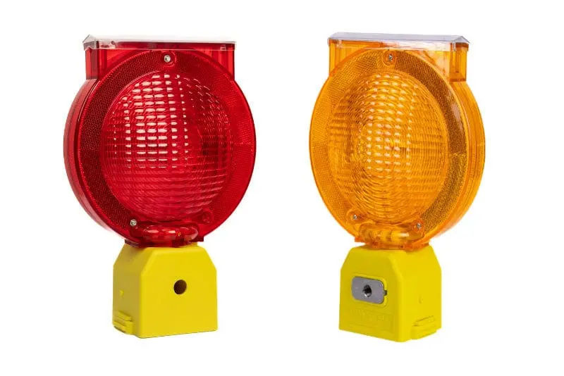 Barricade Lights Type A/C, Bi-Directional, Flashing, Solar 1