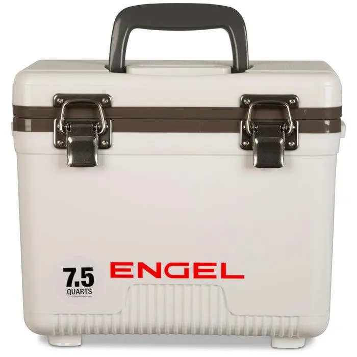 7.5 Quart Drybox / Cooler: White 1