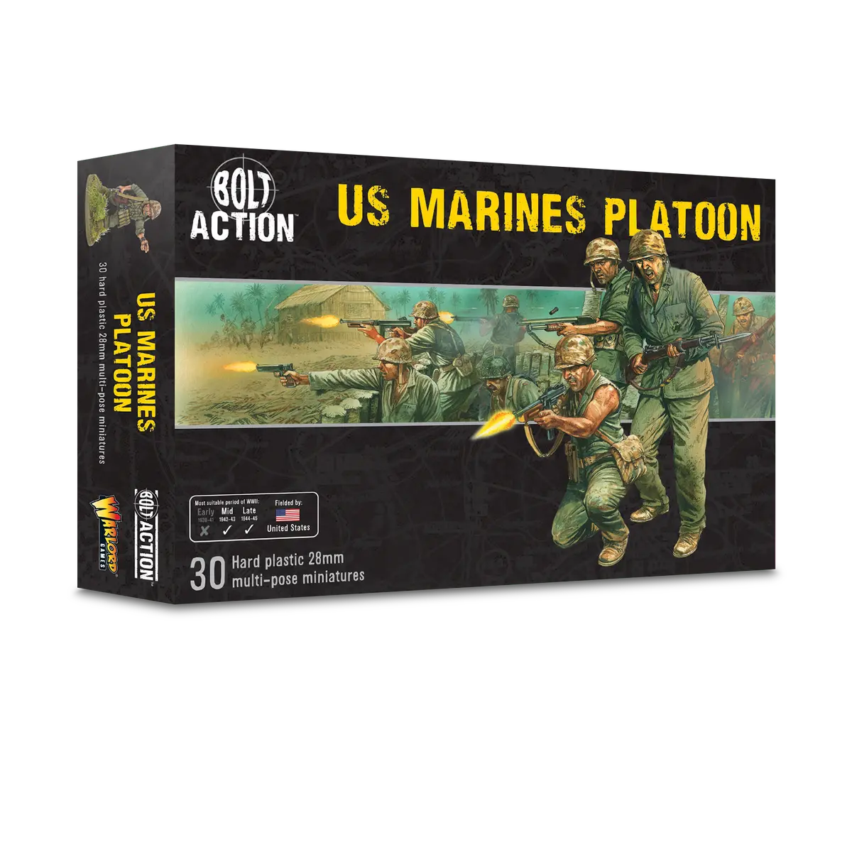 Us Marines Platoon Plastic Box Set 1