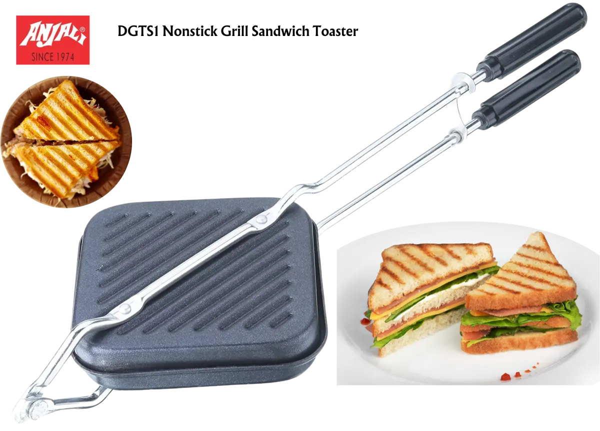 Anjali Dgts1 Nonstick Grill Sandwich Toaster 1