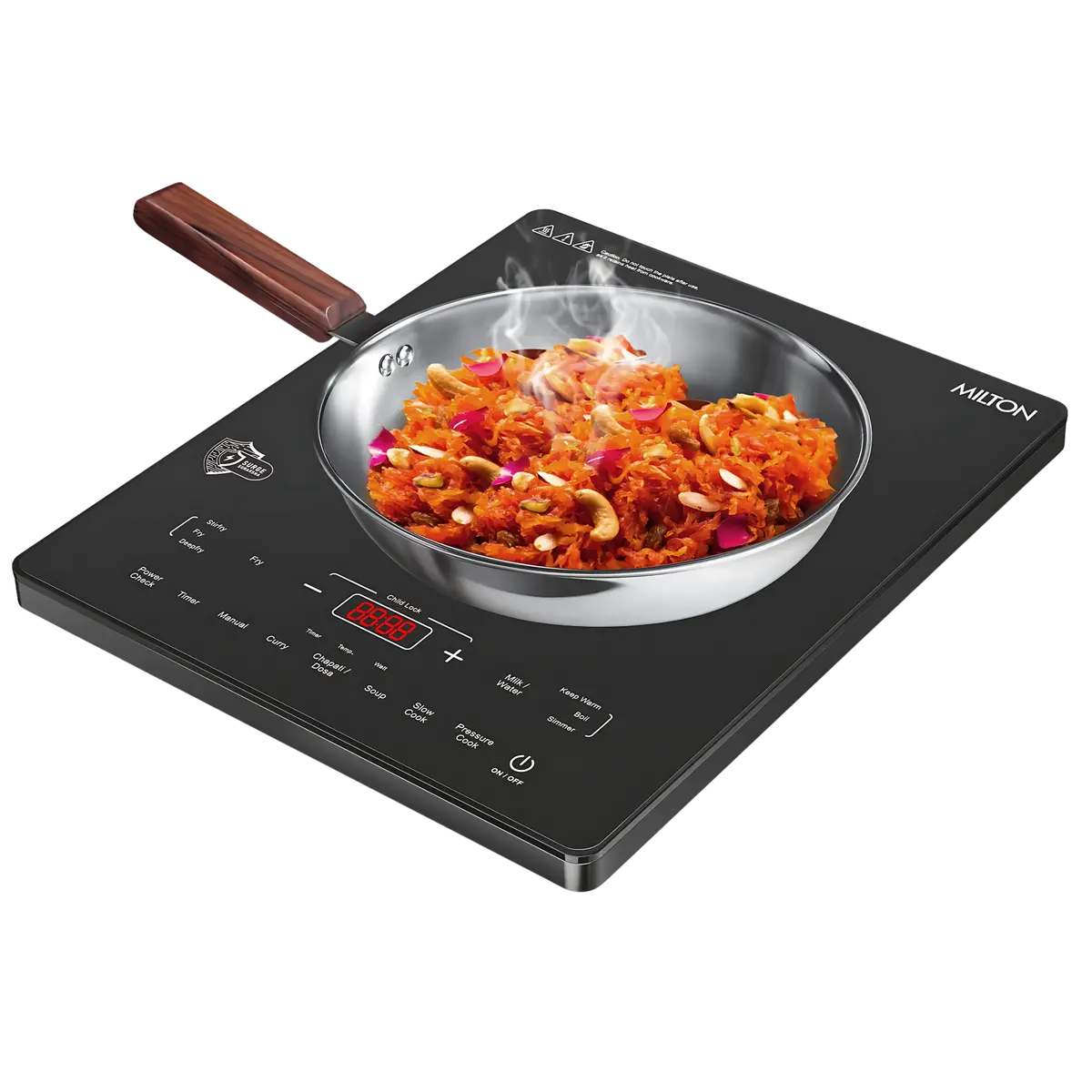Milton Elio Elite Induction Cooktop Slim | 2100 Watt 1