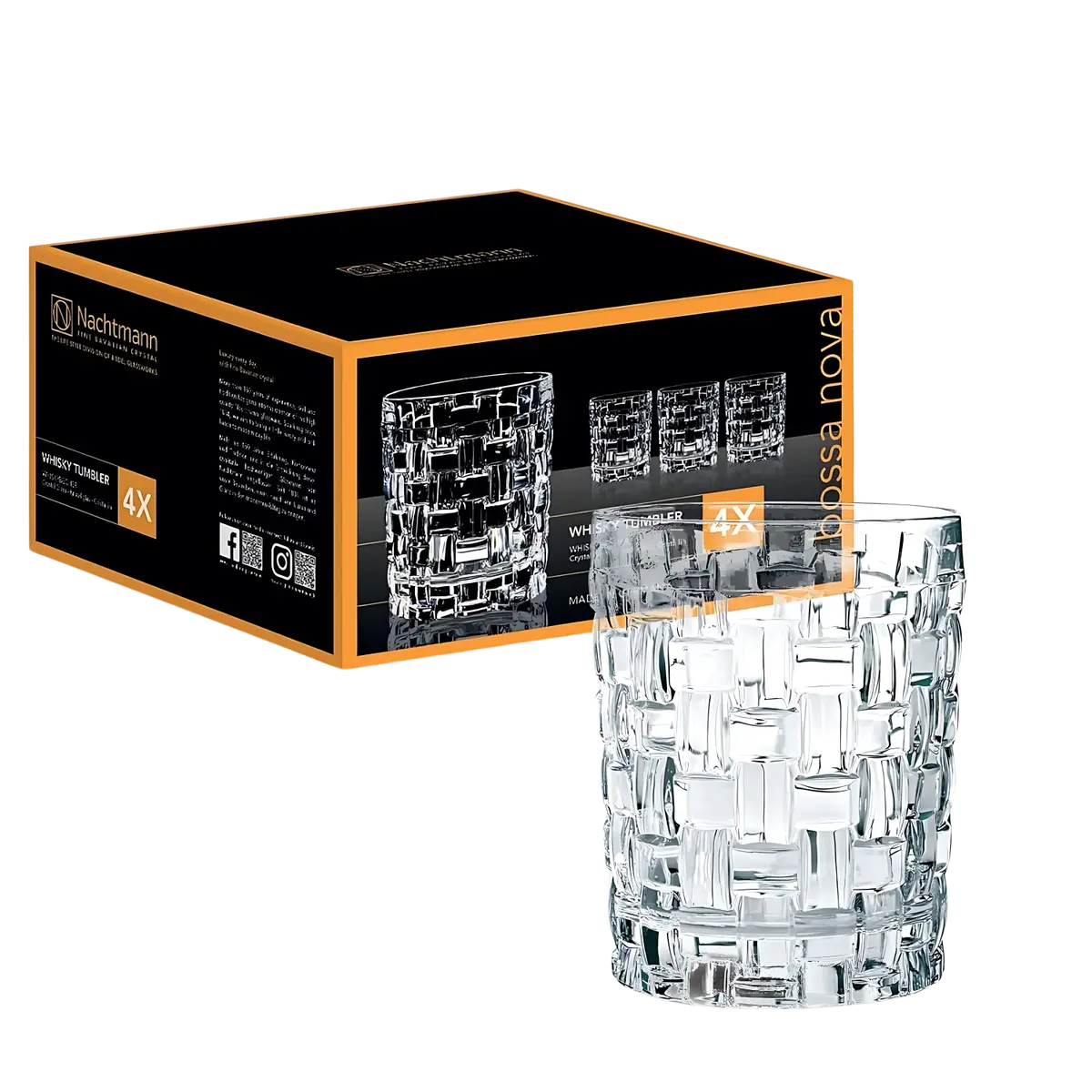 Nachtmann Premium Crystal Whisky Tumbler - Set Of 6, 330 Ml 1
