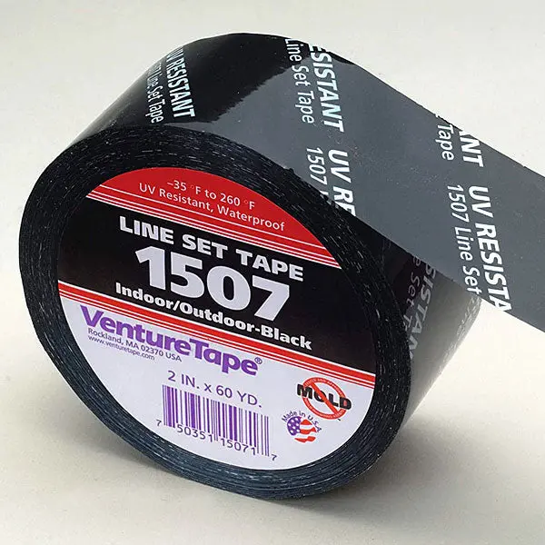 Venture Tape™ Dv. 3M™ 1507 Black Imprinted Cold Weather Adhesive Line Set Tape 2