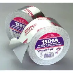 Venture Tape™ Dv. 3M™ 1581A Ul 181A-P Printed Aluminum Foil Tape 1