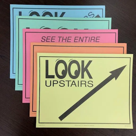 Variety Pack Of Directional Signs (20/Pack) 1