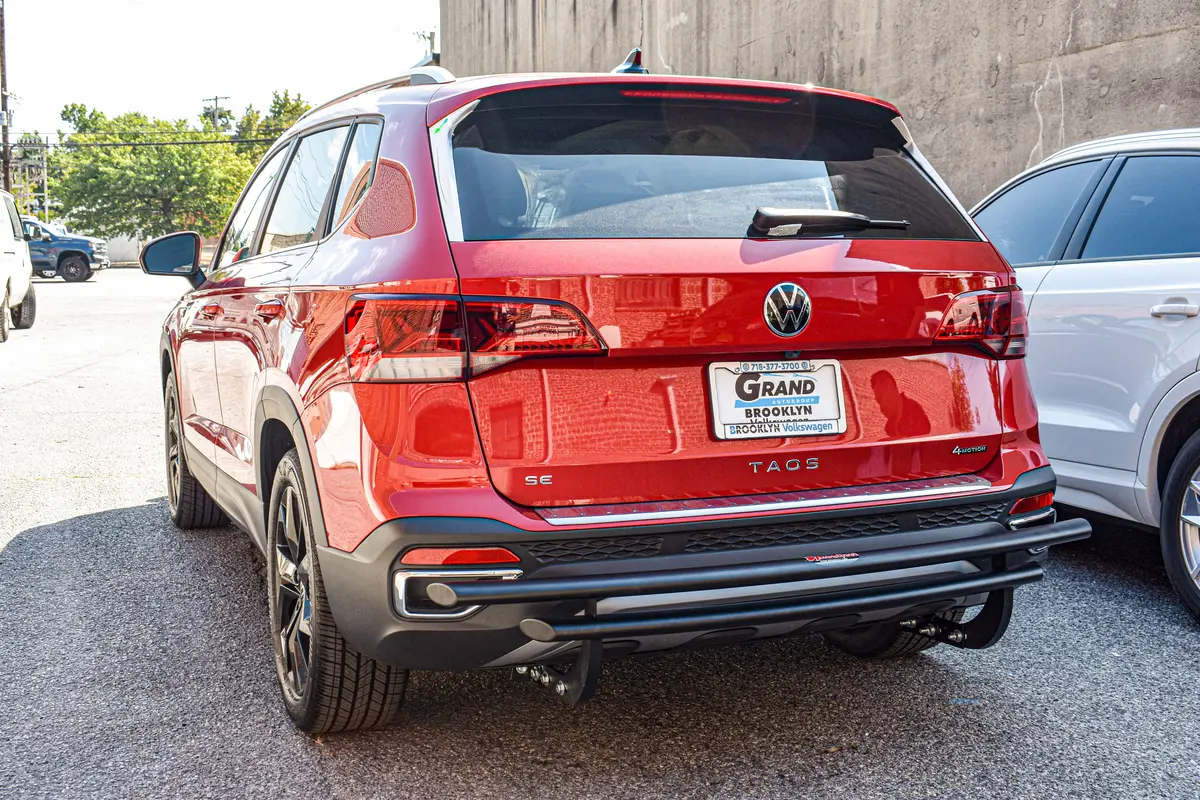 Rear Double Layer (Dl2) Bumper Guard Fits Volkswagen Taos 2022-2025 1