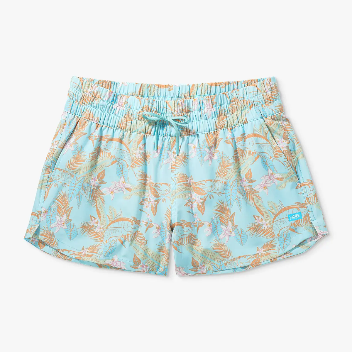 Women's Printed Strike Shorts | Oceanview 1