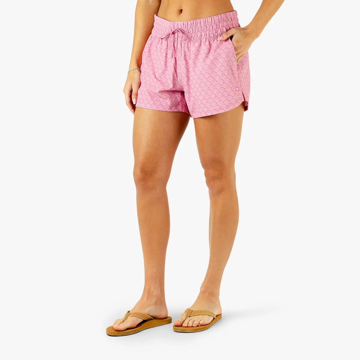 Women's Printed Strike Shorts | Wild Rose 3