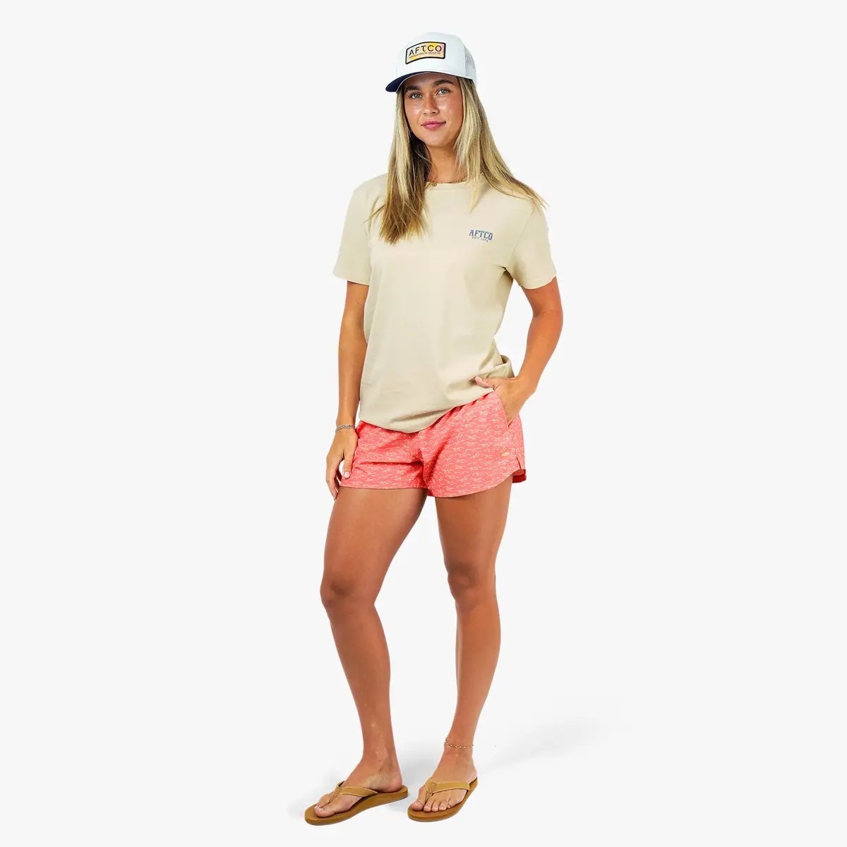 Women's Printed Strike Shorts | Conch 5